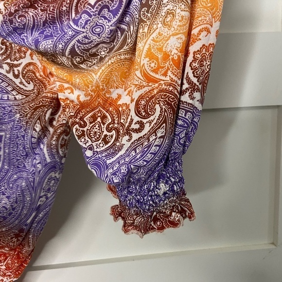 Lascana for Venus Off the shoulder Vibrant Colors Elastic Waist Size Lar… - Picture 5 of 10